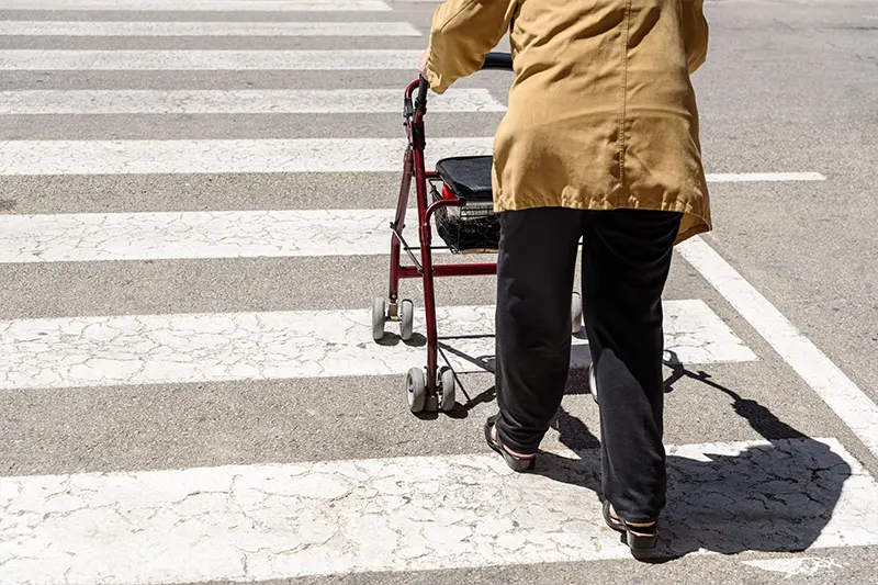 Elderly Pedestrian Awarded $100,000.00 Following A Parking Lot Collision